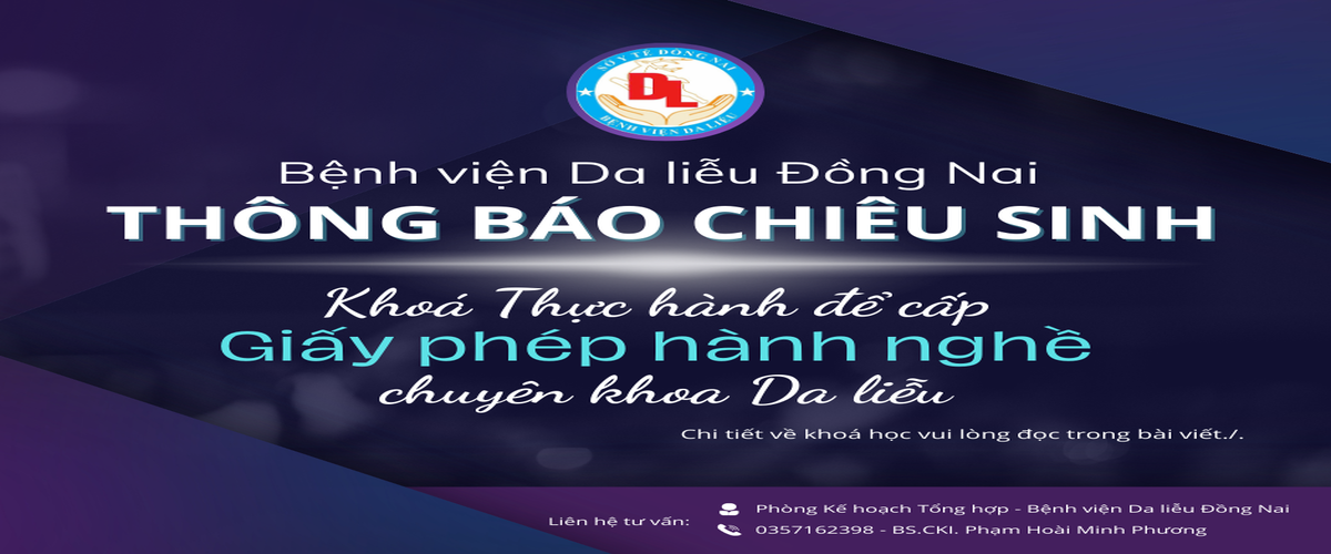 thông báo chiêu sinh thực hành năm 2025